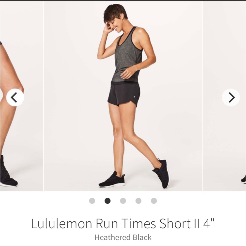 Lululemon Run Times Short II 4” - VEUC